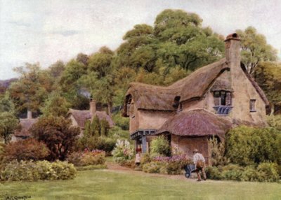 Almshouses, Selworthy Green, Somerset by Alfred Robert Quinton